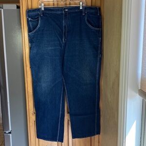 Men's Dark Blue Denim Jeans